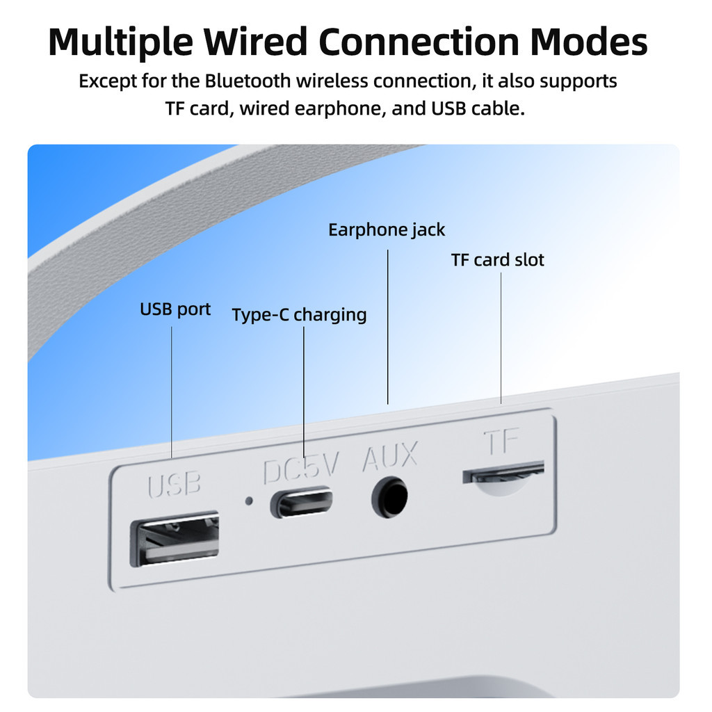 GOOJODOQ Multi functional Mini Karaoke Set with 4 connection modes and 6 voice modes support for TWS pairing