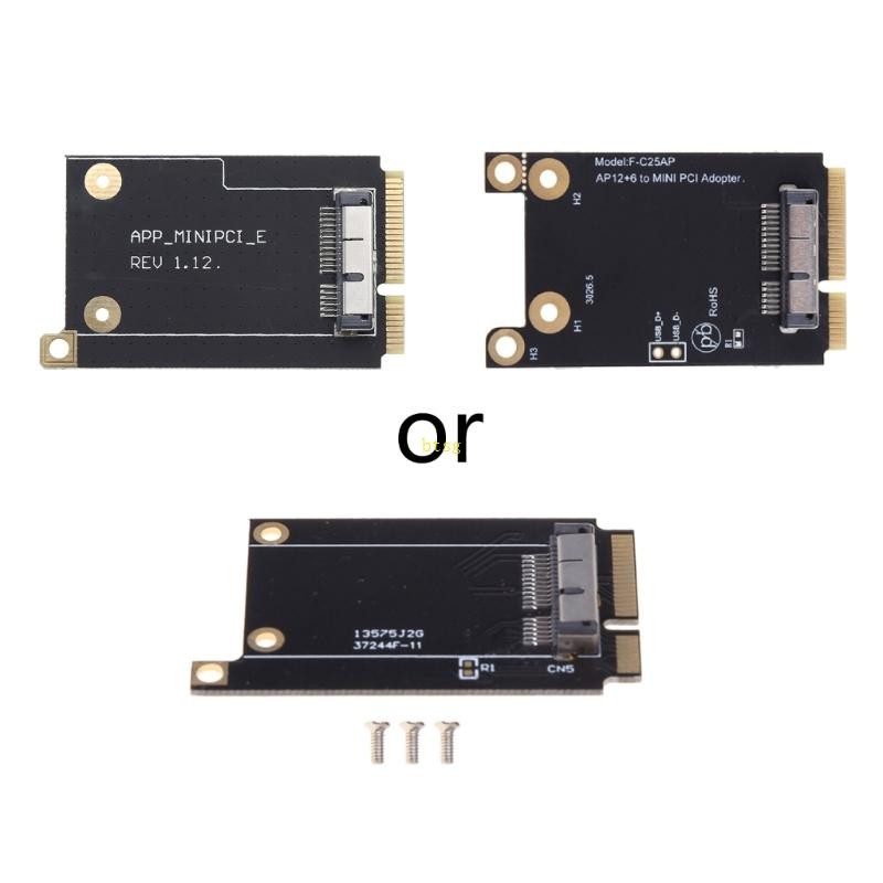 Bt BCM94331CD BCM94360CD เป็นมินิอะแดปเตอร์ PCI-E การ์ดแปลง WiFi ติดตั้งง่าย