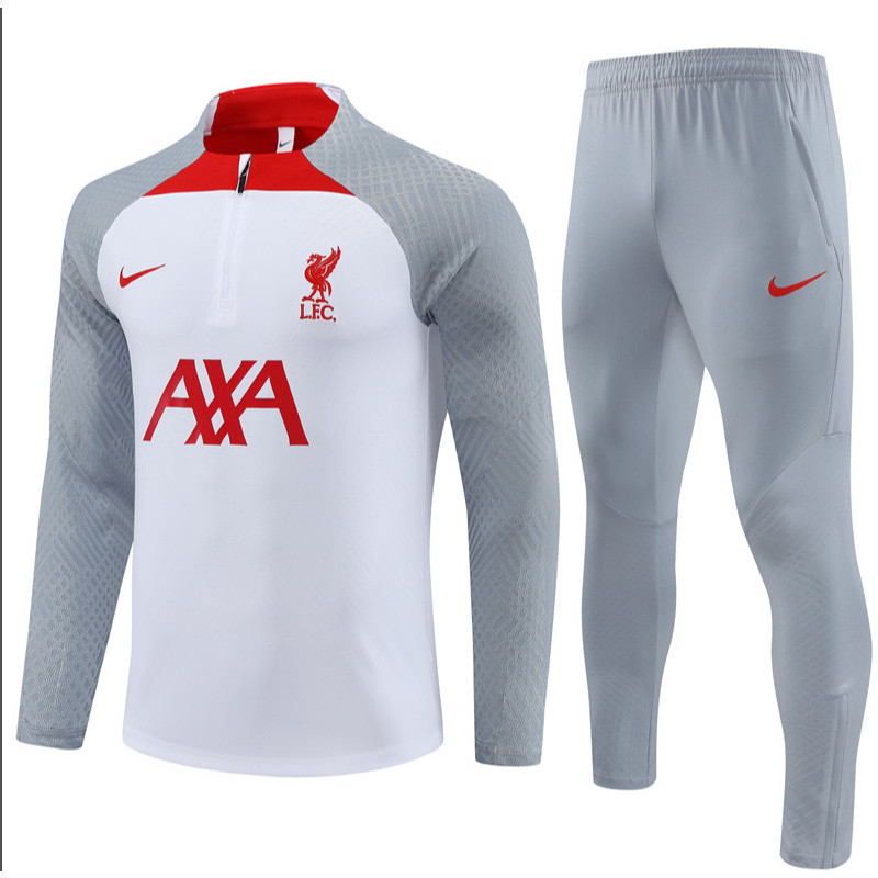 203-24 LFC สีม่วงฤดูใบไม้ร่วง /AWinter ครึ่งซิปฟุตบอลTracksuitผู้ชายฟุตบอลการฝึกอบรมJersey + กางเกงชุดแขนยาวกีฬาโพลีเอสเตอร์ขนาด :S-2XL