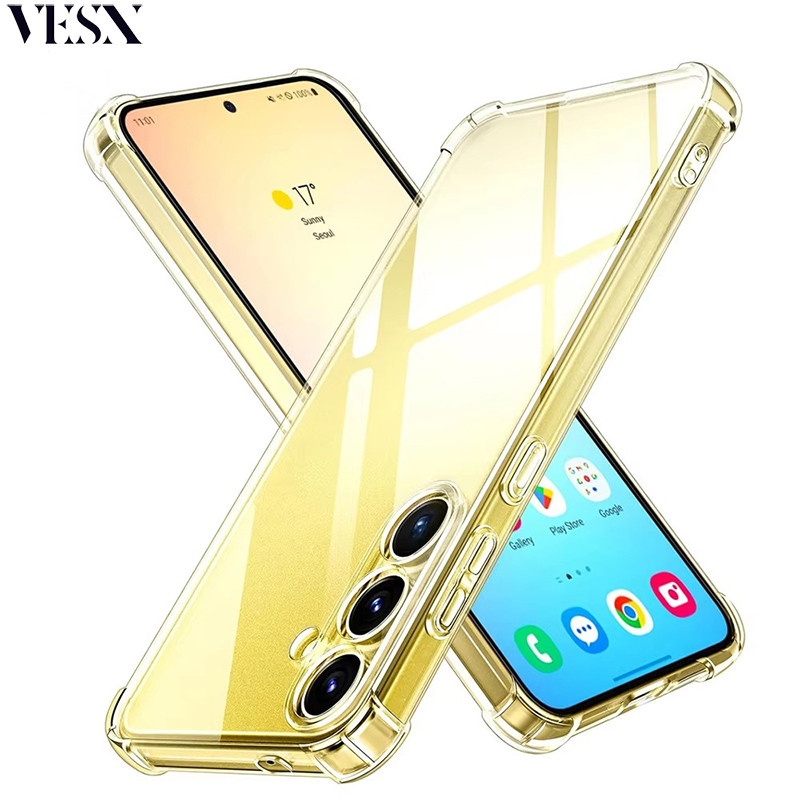 เคสใสกันกระแทก สำหรับ Samsung ss Galaxy A55 A54 A53 A52 A35 A34 A33 A32 A25 A24 A23 A22 A16 A15 A14 A13 A12 A06 A05 A05s A04 A04s 4G 5G 2025