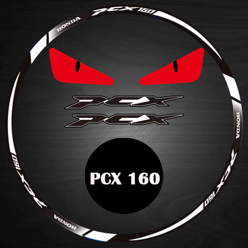 สติ๊กเกอร์ดุมล้อสะท้อนแสง ZLWR สำหรับ PCX160/150 thumbnail 7