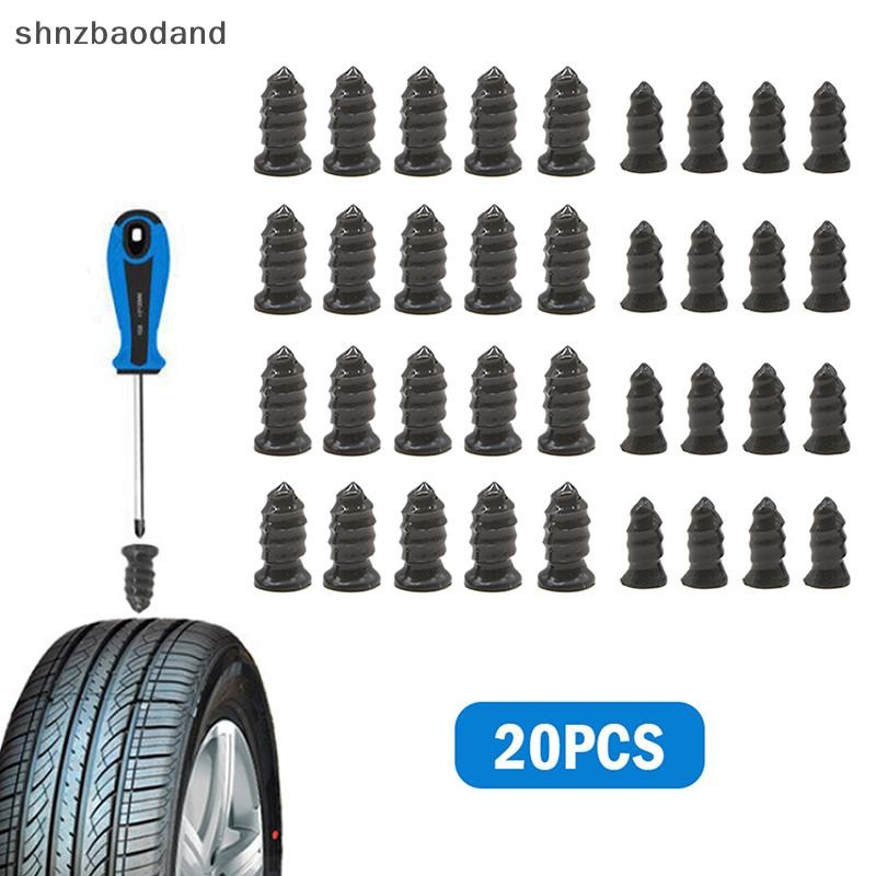 [นิวซีแลนด์] 20ชิ้นสูญญากาศ ไทร์ ซ่อมเล็บรถสกู๊ตเตอร์จักรยานสากลยางแบบไม่มียางเล็บ ใช่