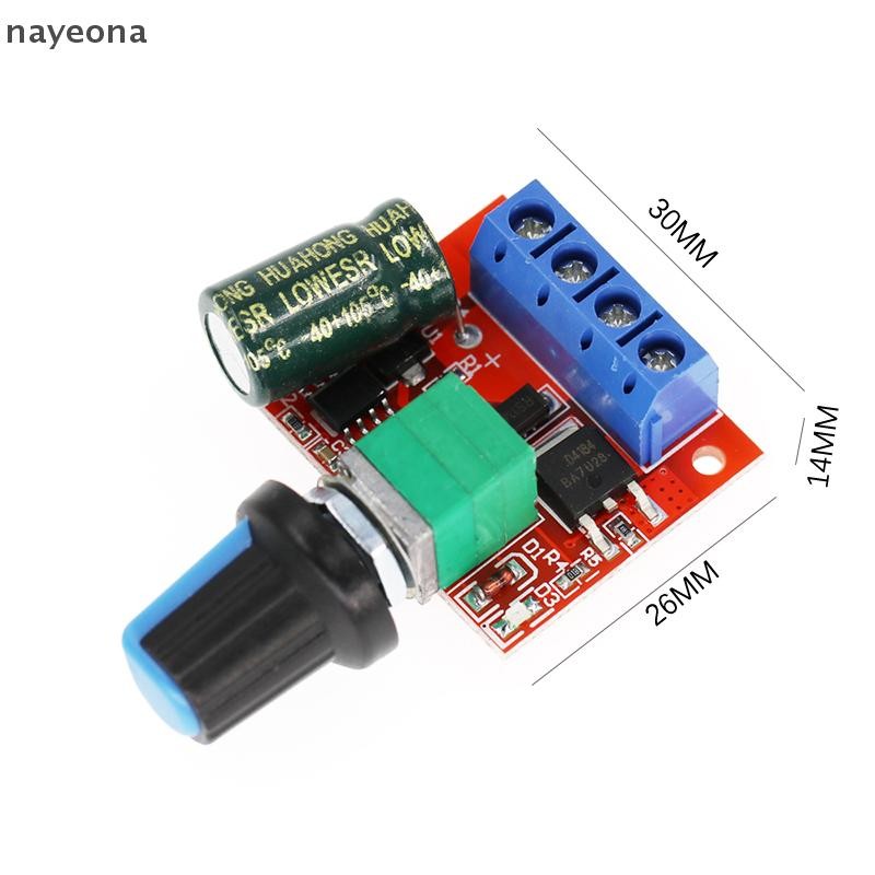 [NAY] Pwm มอเตอร์ควบคุมความเร็วโมดูล PWM DC มอเตอร์ Governor 5v-35v ปรับความเร็วควบคุม Governor สวิทช์ 5A ฟังก์ชั่นสวิทช์ Led Dimmer EON