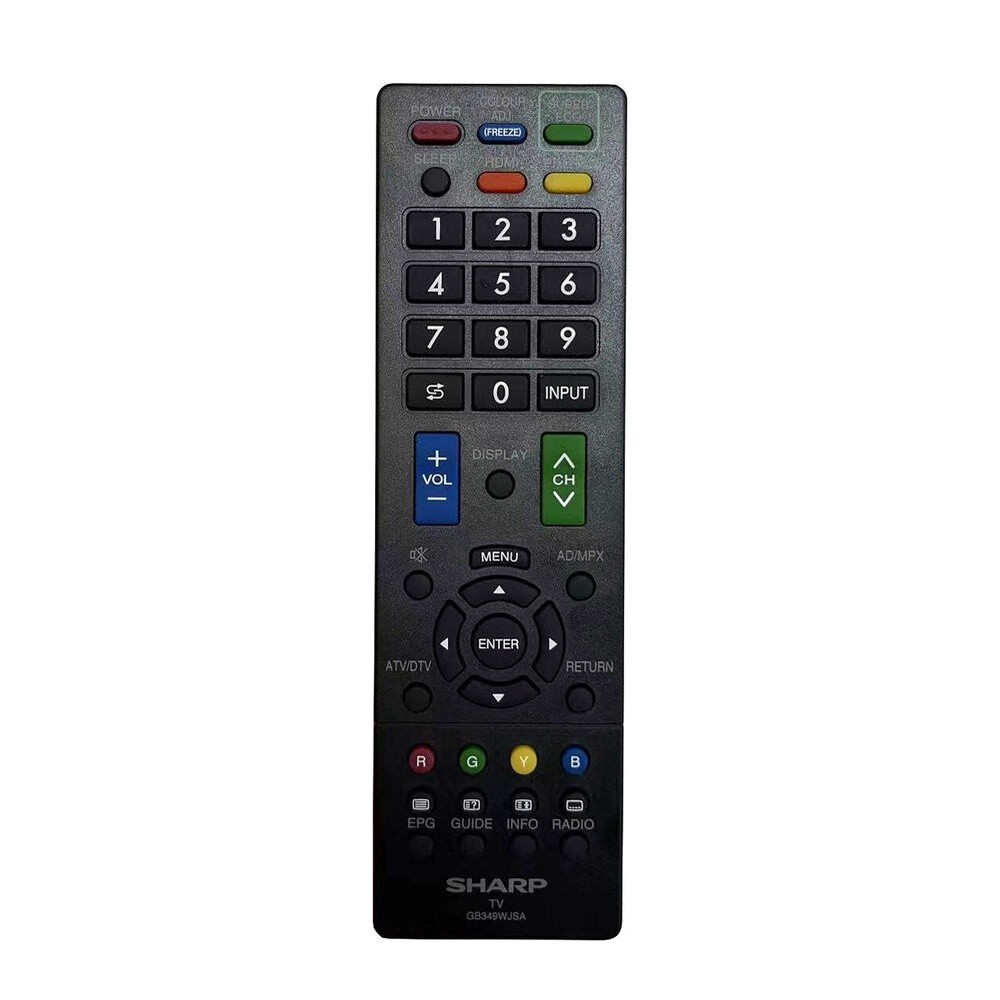 ใหม่ GB349WJSA สําหรับ Aquos LCD TV รีโมทคอนโทรล GB225WJSA GB291WJSA