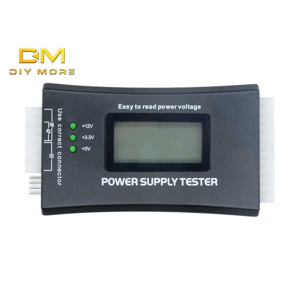 Diymore คอมพิวเตอร์ PC Power Supply Tester ATX/ITX/BTX Connectors Universal Power Supply Tester หน้า