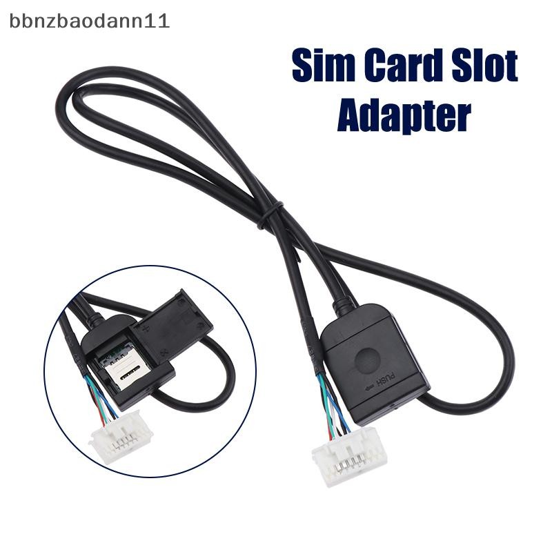 [BBNZDD] ซิมการ์ดสล็อตอะแดปเตอร์สําหรับวิทยุ Android มัลติมีเดีย Gps 4G 20pin สายเชื่อมต่อรถ Accsesiesies สายสํารองส่วน BVAH