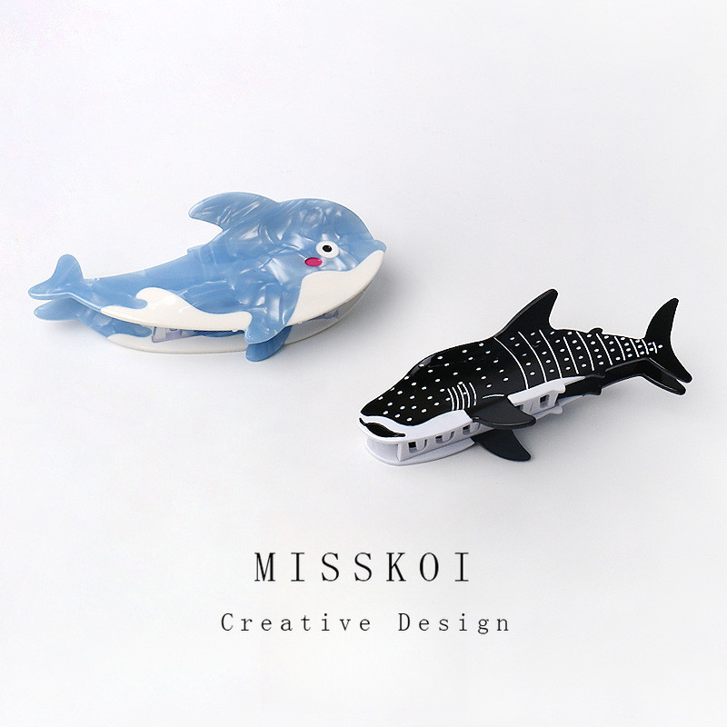 MissKoi แผ่นคลิปผมทรงฉลาม สไตล์เกาหลี ไฮเอนด์ เพื่ออุปกรณ์เสริมผมที่น่ารัก