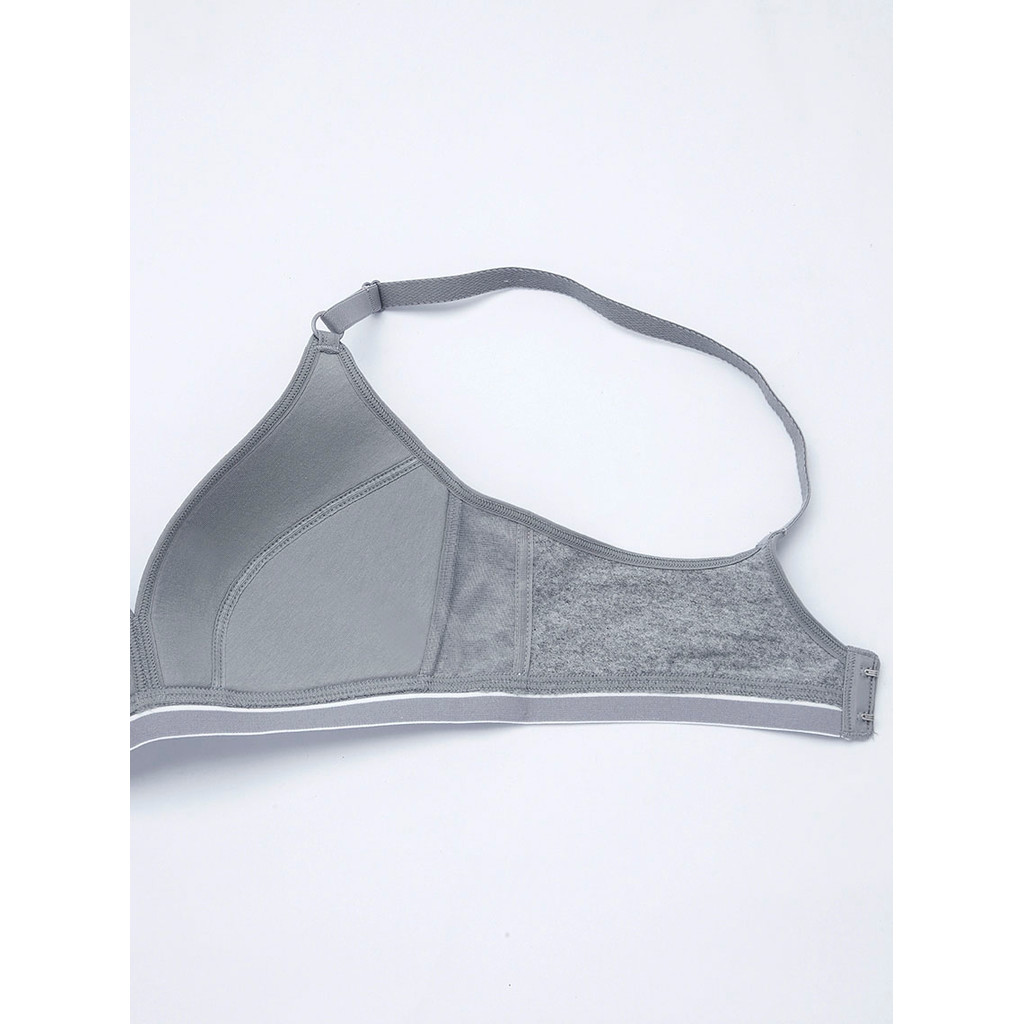 Sabina Sbn Sport Level 1 เสื้อชั้นใน  ไร้โครง รหัส SBB1211SL - สีเทาอ่อน - รูปที่ 2