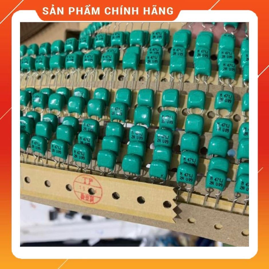 [ 10 ชิ้น ] SHINYEI MICA CAPACI 470 470p 470pf 471J 100V
