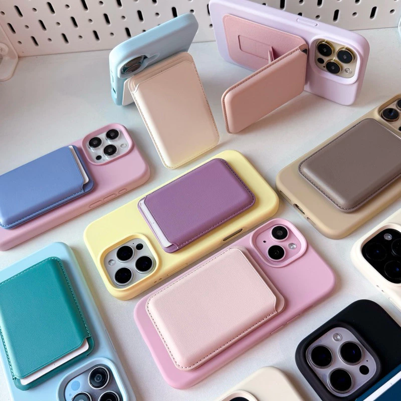 พร้อมส่ง💞 F1S28 Wallet Card Holder การ์ดกระเป๋าใส่บัตรแม่เหล็ก N52✨ ขาตั้งมือถือ [แค่การ์ด] Holder ใช้กับเคสชาร์จไร้สาย