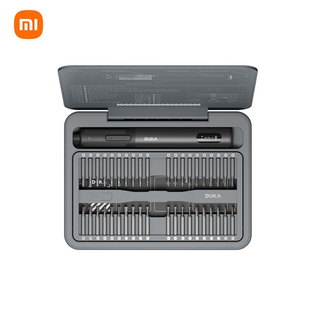 Xiaomi DUKA ATuMan ชุดไขควงไฟฟ้า E3 Precision 650mah ซ่อมชาร์จ 95 ชิ้นเหล็ก Bits 95-in-1 ไขควง