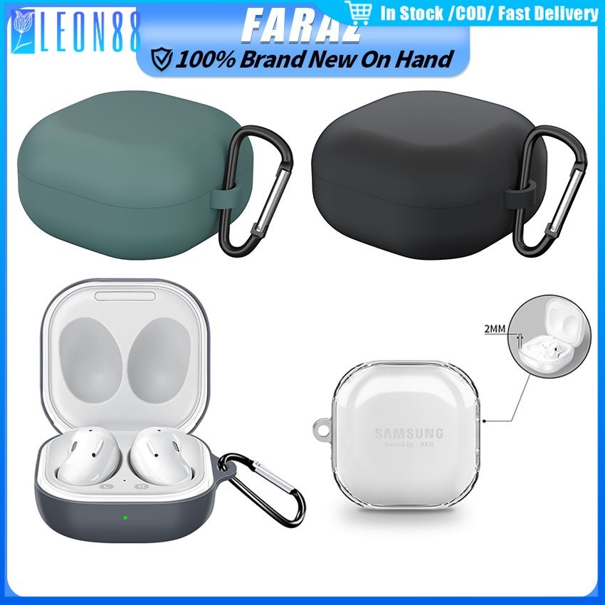 เคสซิลิโคนนิ่ม เคสหูฟัง สำหรับSamsung Galaxybuds2pro/live/pro หลายสี บริการหลังการขายดี