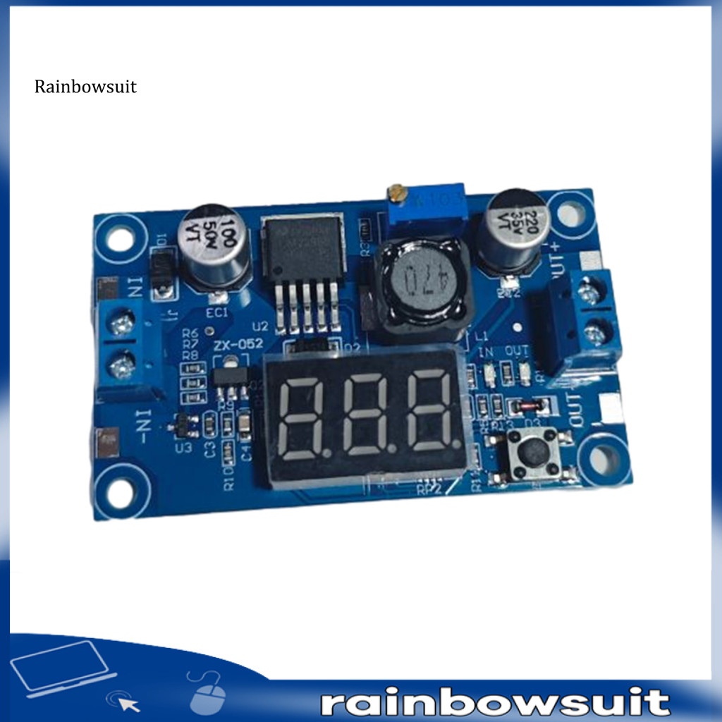 [RB] Buck Step-Down LM2596 โมดูลแปลงไฟ DC 25-40V ถึง 125-37V โวลต์มิเตอร์