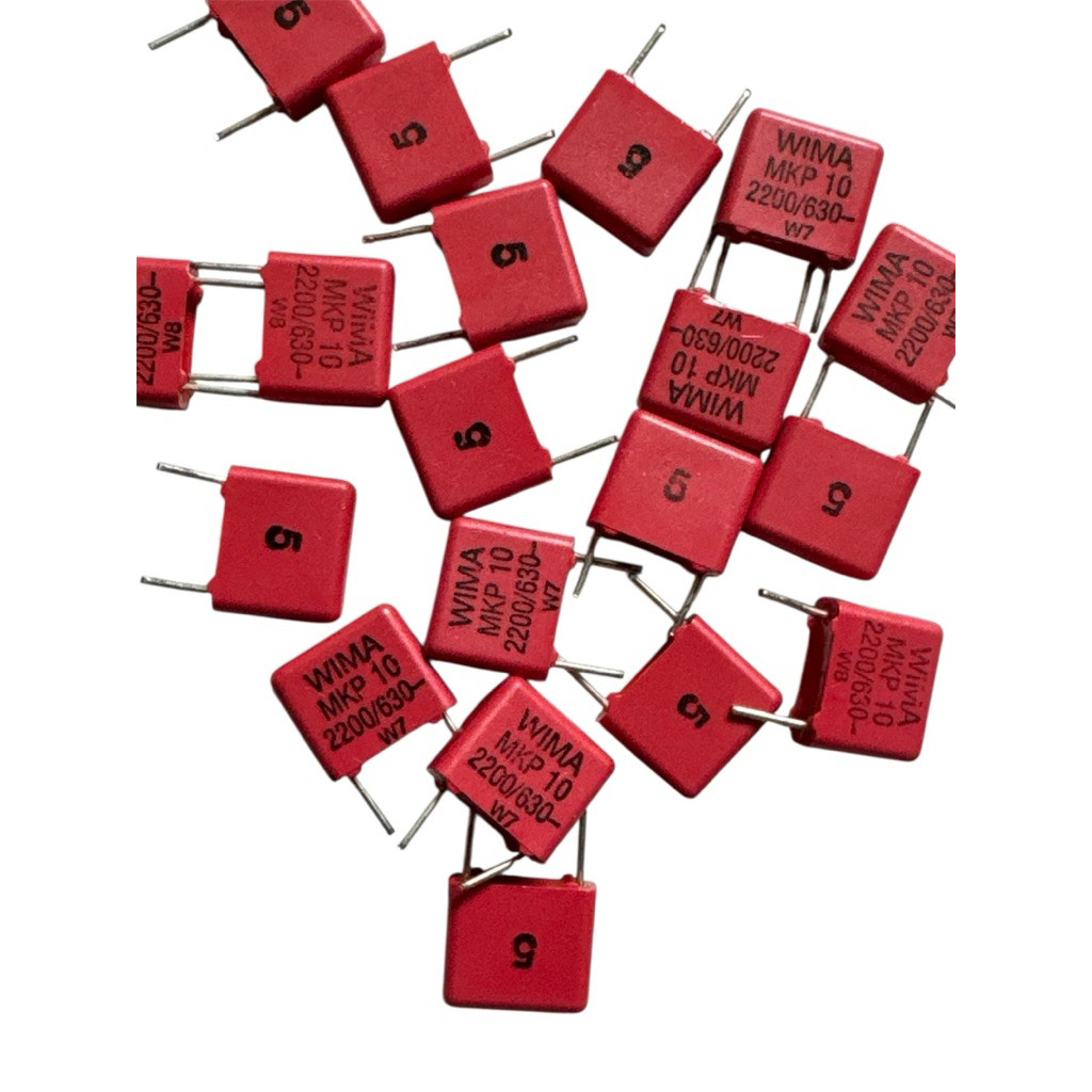 ดีที่สุด!! ตัวเก็บประจุ Weimar เยอรมัน WIMA MKP10 630V 2200/630V 2.2NF