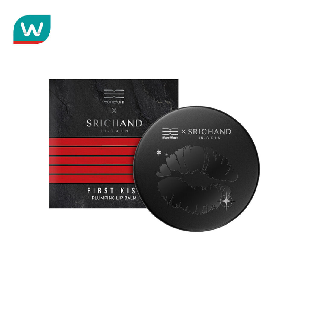 Srichand ศรีจันทร์ แบมแบม เอ็กซ์ ศรีจันทร์ เฟิสต์ คิส พลัมปิ้ง ลิป บาล์ม 6.5ก.