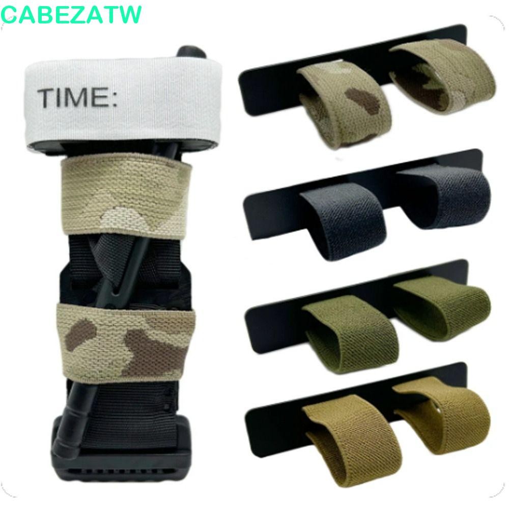 CABEZATW Tourniquet Holder,MOLLE System Elastic Loop Tourniquets Strap, TQ Holder Trauma Kit สะดวก R