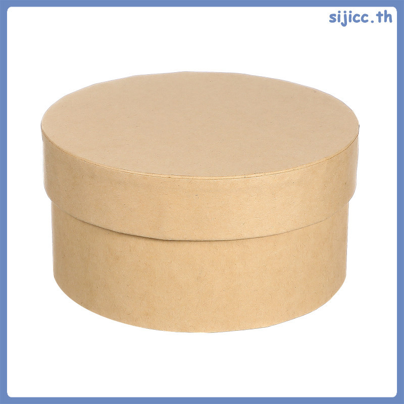 Box Diy Kraft Paper Box Gift Holder Dessert Containers With Lids