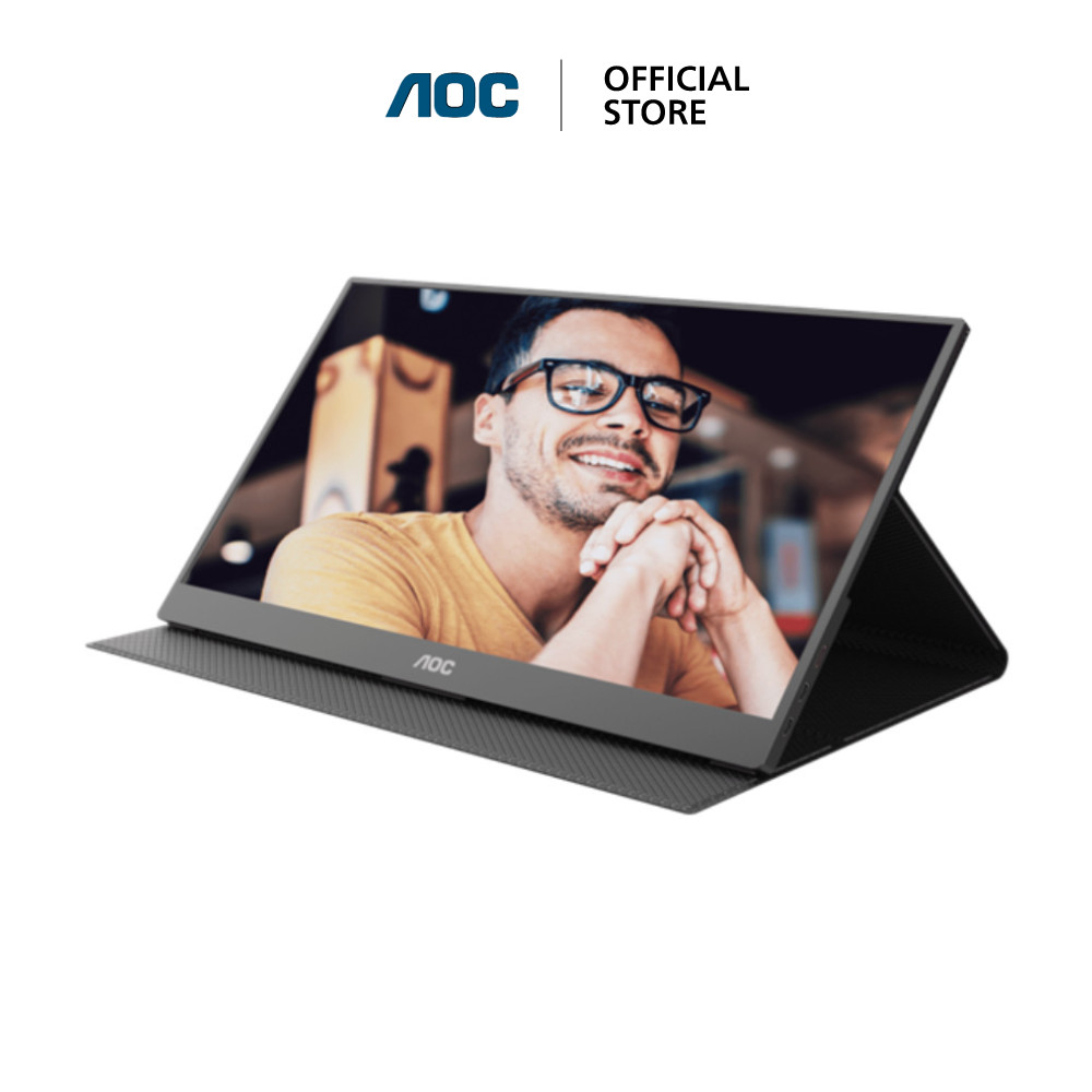 AOC 16T20/67 PORTABLE MONITOR (จอมอนิเตอร์พกพา) 15.6" IPS FHD 60Hz
