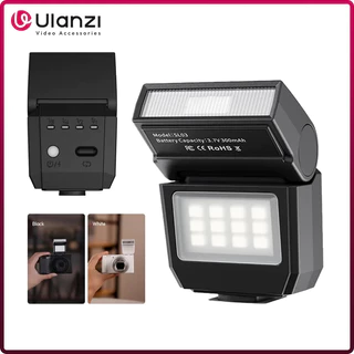 Ulanzi SL03 Mini Speedlight แฟลชกล้องแฟลช GN8 4 ระดับปรับเติมแสงสําหรับ Canon Sony Nikon DSLR การถ่ายภาพกลางแจ้ง