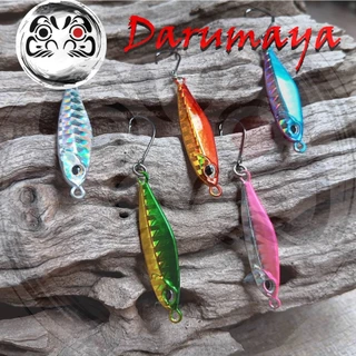 เหยื่อจิ๊กปลากริม ไมโครจิ๊ก ขนาด 3.5 5.4 7.5 และ10.8 กรัม สละ สีขน สีกุน กะพง กุเลา งานวัง แคสจิ๊กชายฝั่ง งานตีข้างโป๊ะ