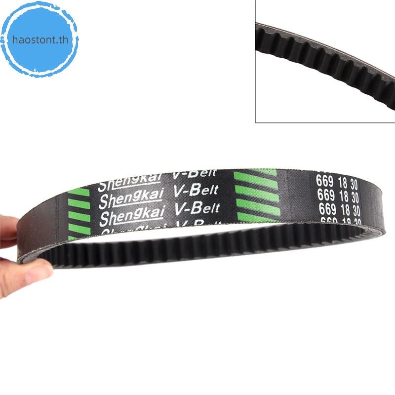 Haostont สายพาน 669 18 30 สกู๊ตเตอร์ Moped 49cc 50cc Go Kart GY6 CVT สําหรับ TAOTAO Roketa TH