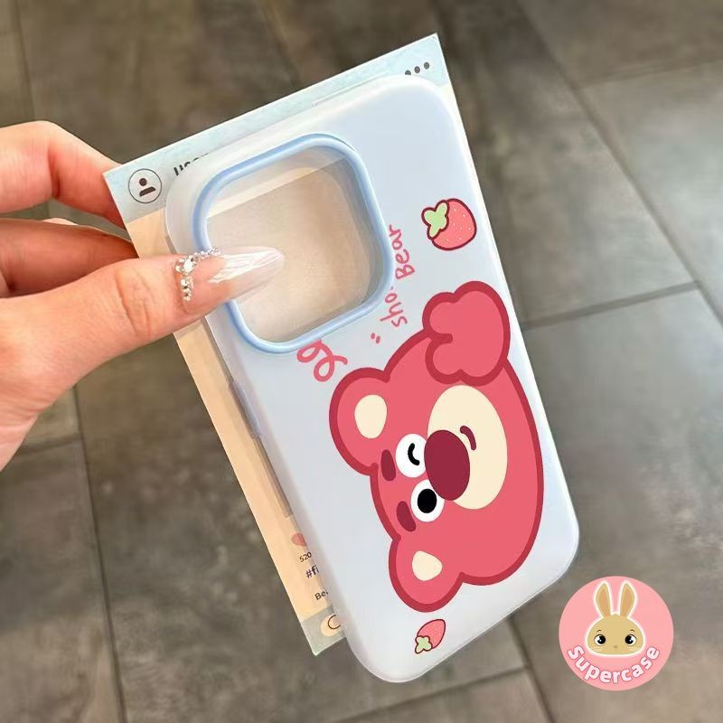 น่ารักมากมาย-o-Huggin หมีเคสโทรศัพท์สําหรับ iQOO Z9X Z9 Turbo Z7i Z6 Lite Z5 Z5X Z3 U5 U5E U3 U3 U3 