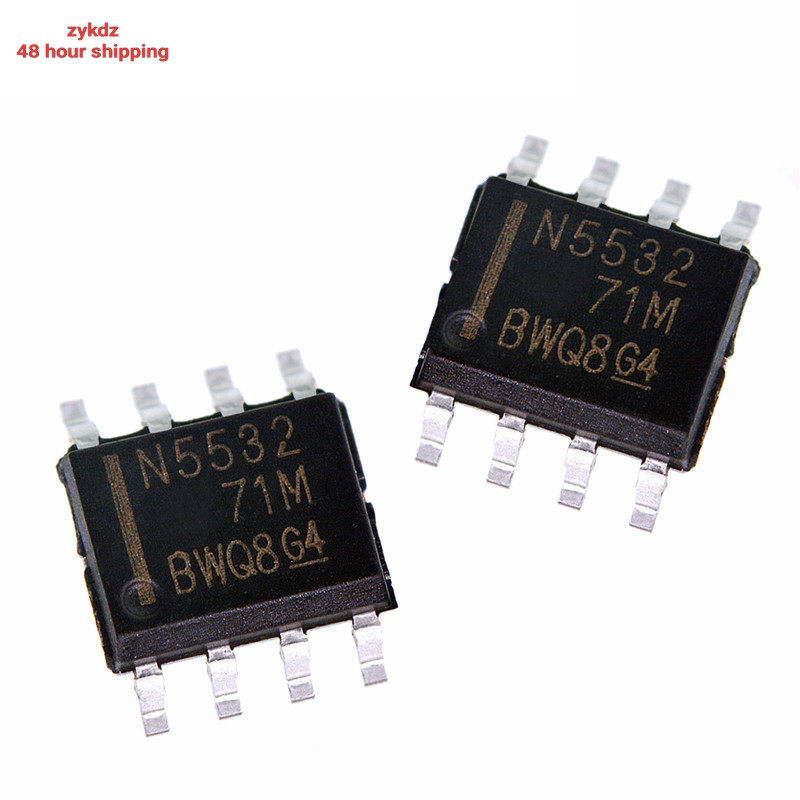 20PCS NE5532DR SOP8 NE5532 SOP N5532 5532DR SOP-8 SMD ใหม่และต้นฉบับ IC