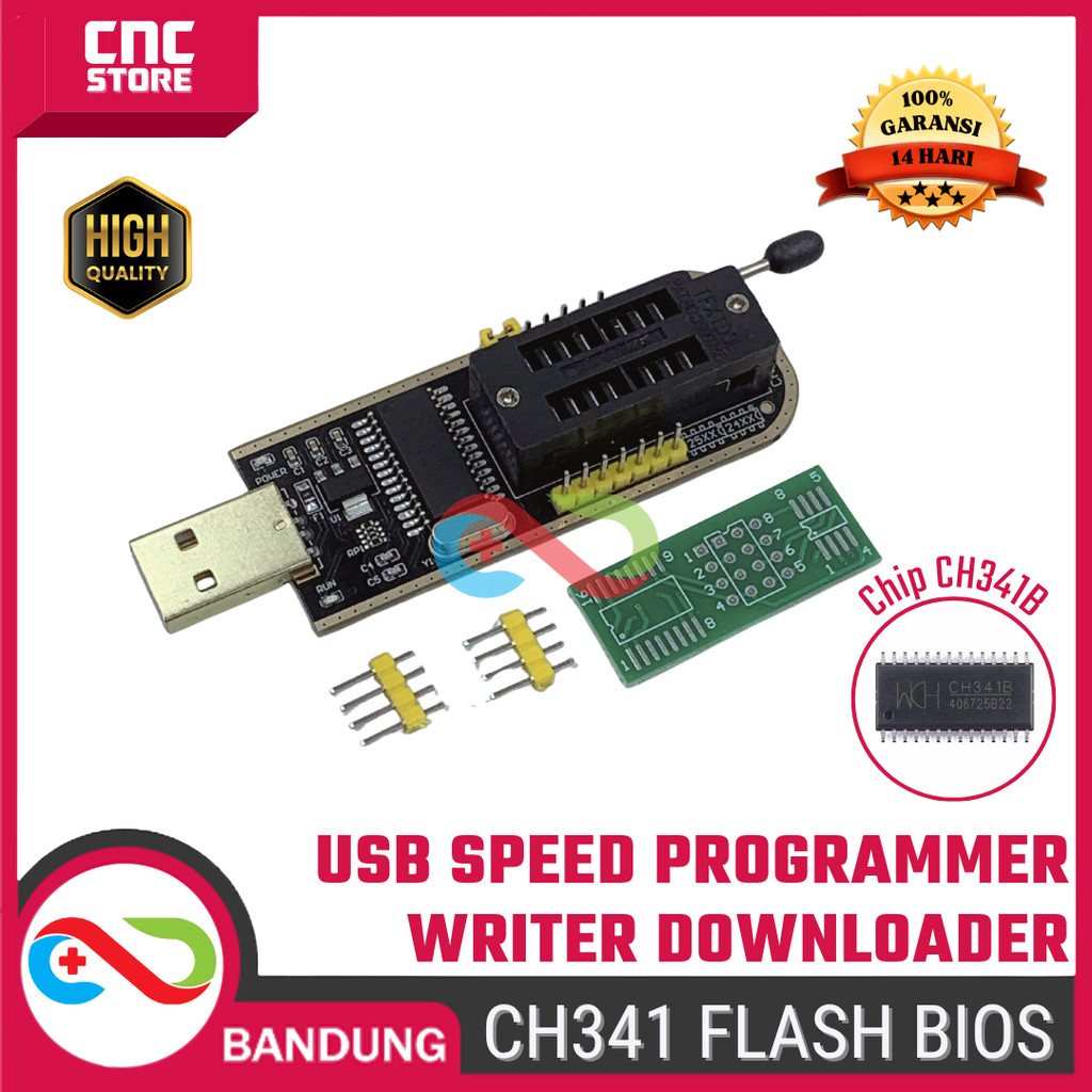 CH341A CH341B 24 25 EEPROM Flash BIOS โปรแกรมเมอร์ความเร็ว USB เขียนดาวน์โหลด