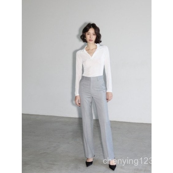 AIMER กางเกงขายาวทรงตรงสำหรับผู้หญิง