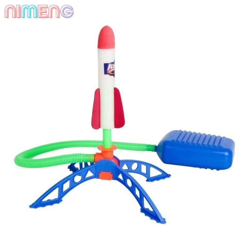 NIMENG Air Rocket Launcher, Pressed Air Pressed Pedal Launcher ของเล่น, Interactive เกมปั๊มเท้าระบบโ