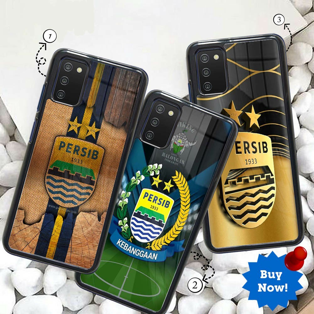 PERSIB FOOTBALL TEAM เคสเคลือบเงา [D100] SAMSUNG A03S A22 A32 A52 A02S A21S A20S A10S A11 M10 A30 A2