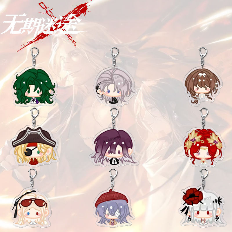 Path To Nowhere อะนิเมะ KeyChain MBCC-S-025 IGNIS ผู้ชายพวงกุญแจสําหรับผู้หญิงการ์ตูนสร้างสรรค์รูปอะ