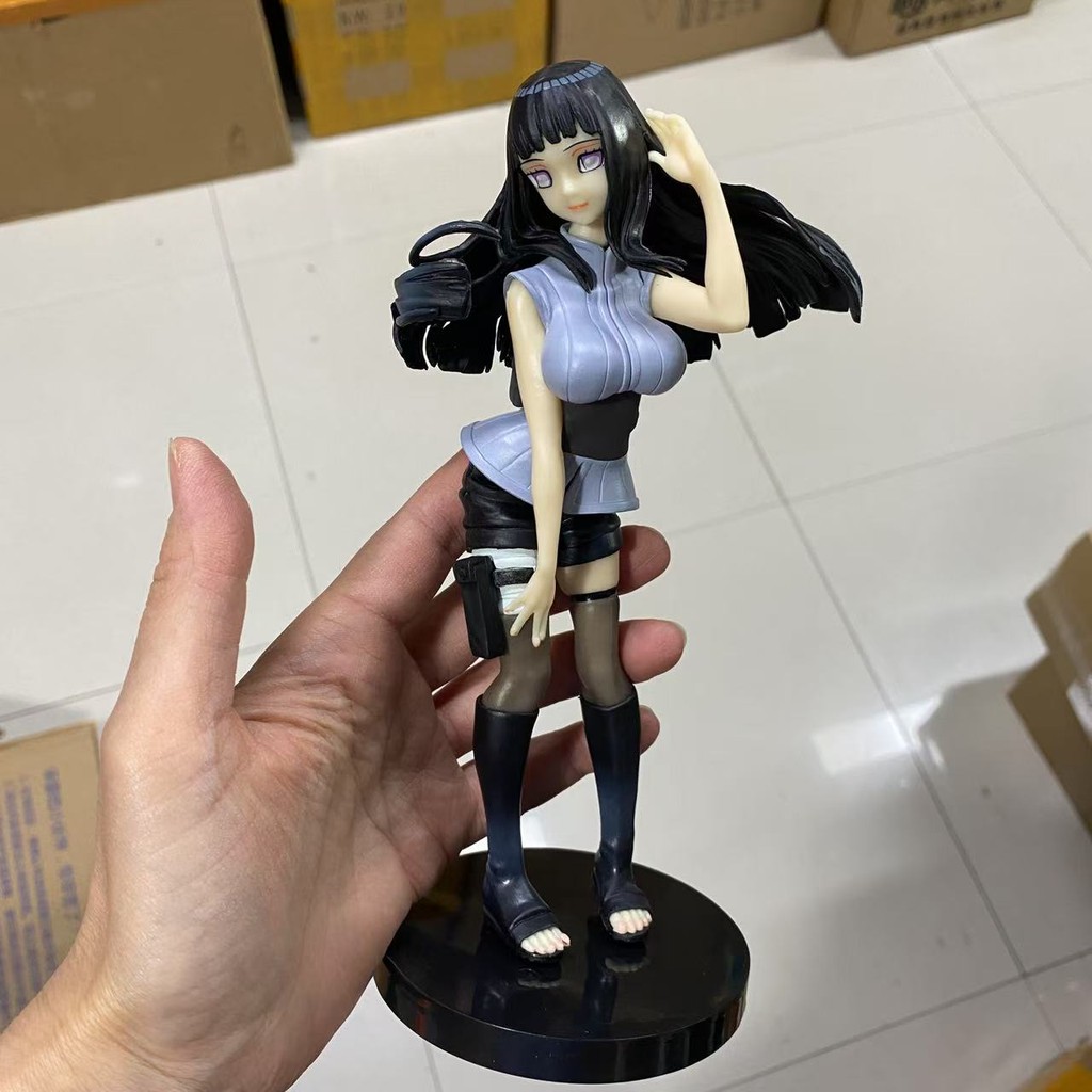 อะนิเมะ Naruto Shippuden Hinata Hyuga PVC Action Figure ไม่มีกล่อง