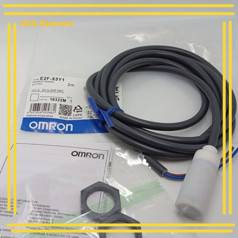 ราคาถูก! Proximity Sensors INDUCTIVE M18 E2F-X5Y1 ออกบิลได้ ส่งเร็ว