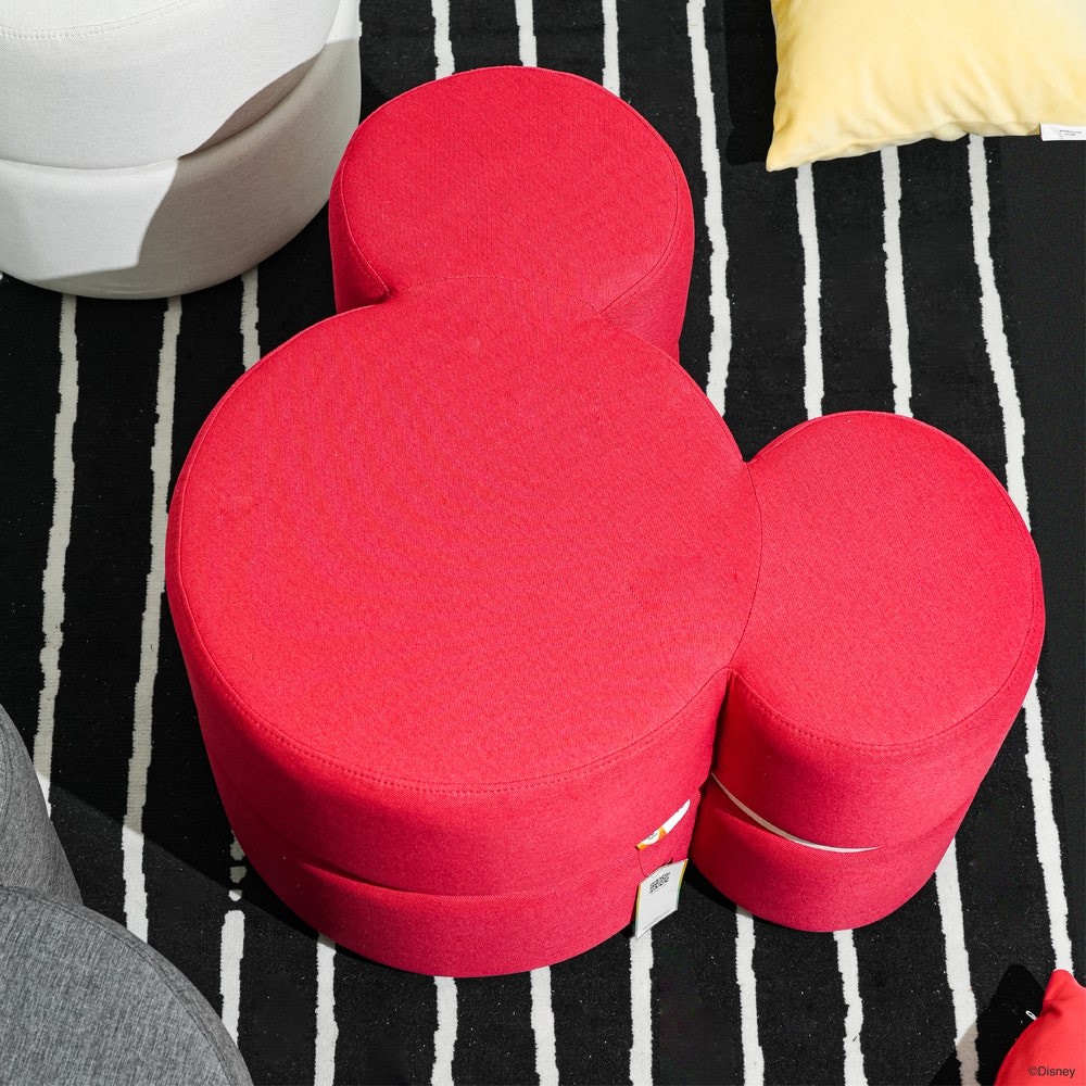 SB Design Square สตูล DISNEY รุ่น MICKEY-RETRO สีแดง (84x68x45 ซม.) แบรนด์ DISNEYHOME