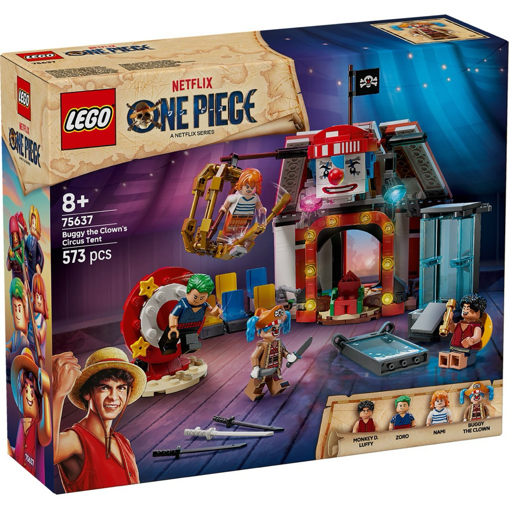 LEGO ONE PIECE 75637 Buggy the Clown’s Circus Tent Hut เลโก้ ของใหม่ พร้อมส่ง