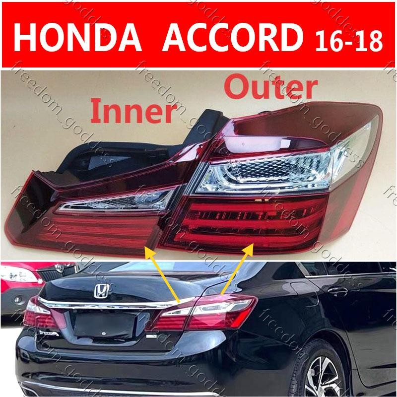 HONDA ACCORD 2016-2018 TAIL LAMP BRAKE LIGHT BACK LIGHT TAILLIGHT TAIL LIGHT/ไฟหน้า​ /เลนส์ไฟหน้า/ไฟหน้าสําหรับ/ไฟท้าย
