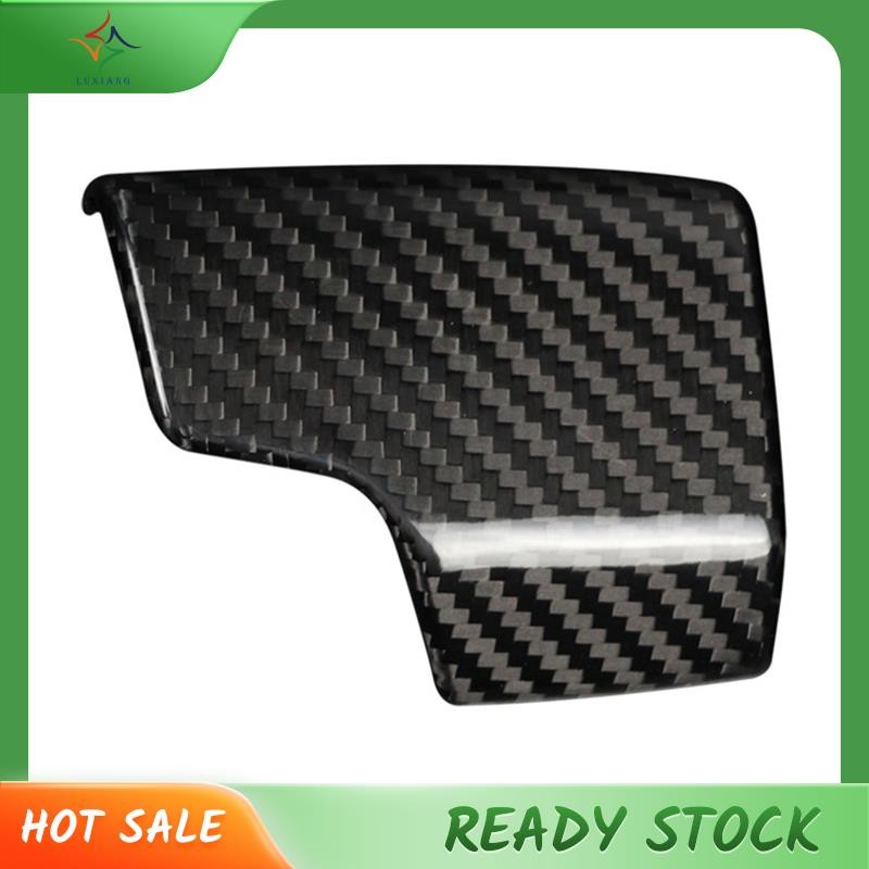 [luxiang.th] สติ๊กเกอร์ฝาครอบกาวคาร์บอนไฟเบอร์แท้คุณภาพสูงสําหรับ A6 A6L A8 S7 RS6 แผงเปลี่ยนเกียร์ 