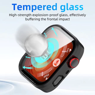 เคส for Huawei Watch Fit 5 4 Pro / Huawei Watch Fit 5 4 เคส แบบPC เคสฟิล์มกระจก สําหรับ ป้องกันหน้าจอ Case Huawei Fit 3