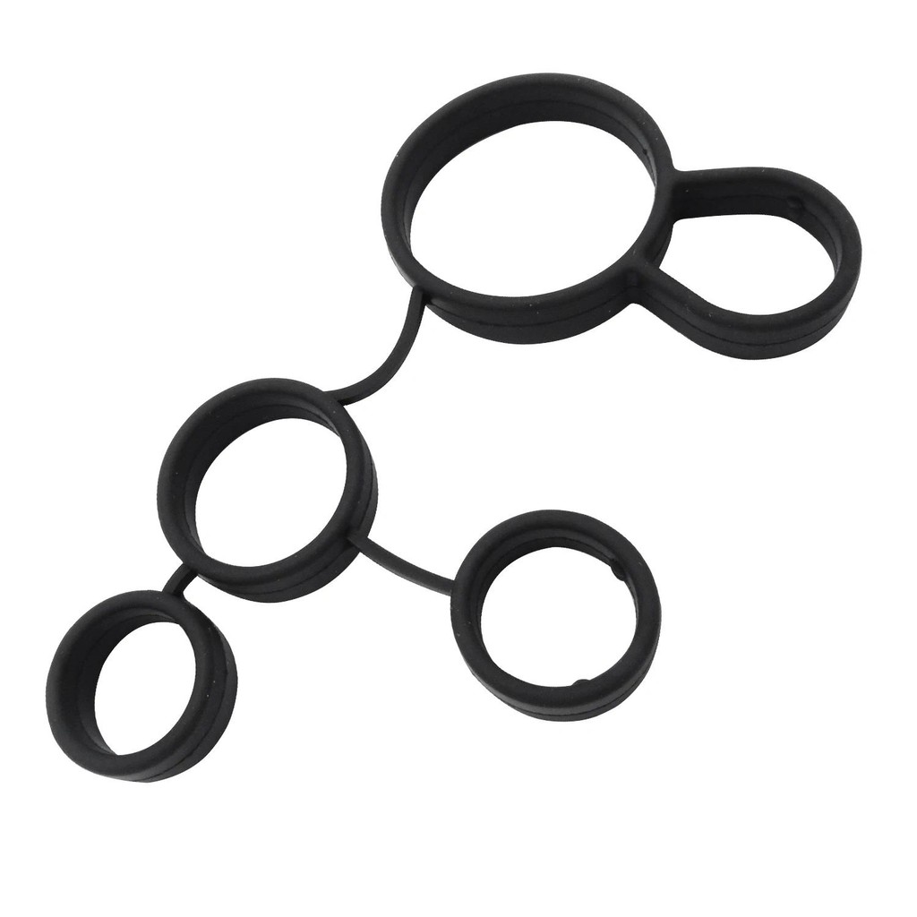 เครื่องยนต์กรองน้ํามันที่อยู่อาศัยอะแดปเตอร์ปะเก็นซีลสําหรับ Audi A3 RS3 2.5L TT RS Q3 VW Volkswagen