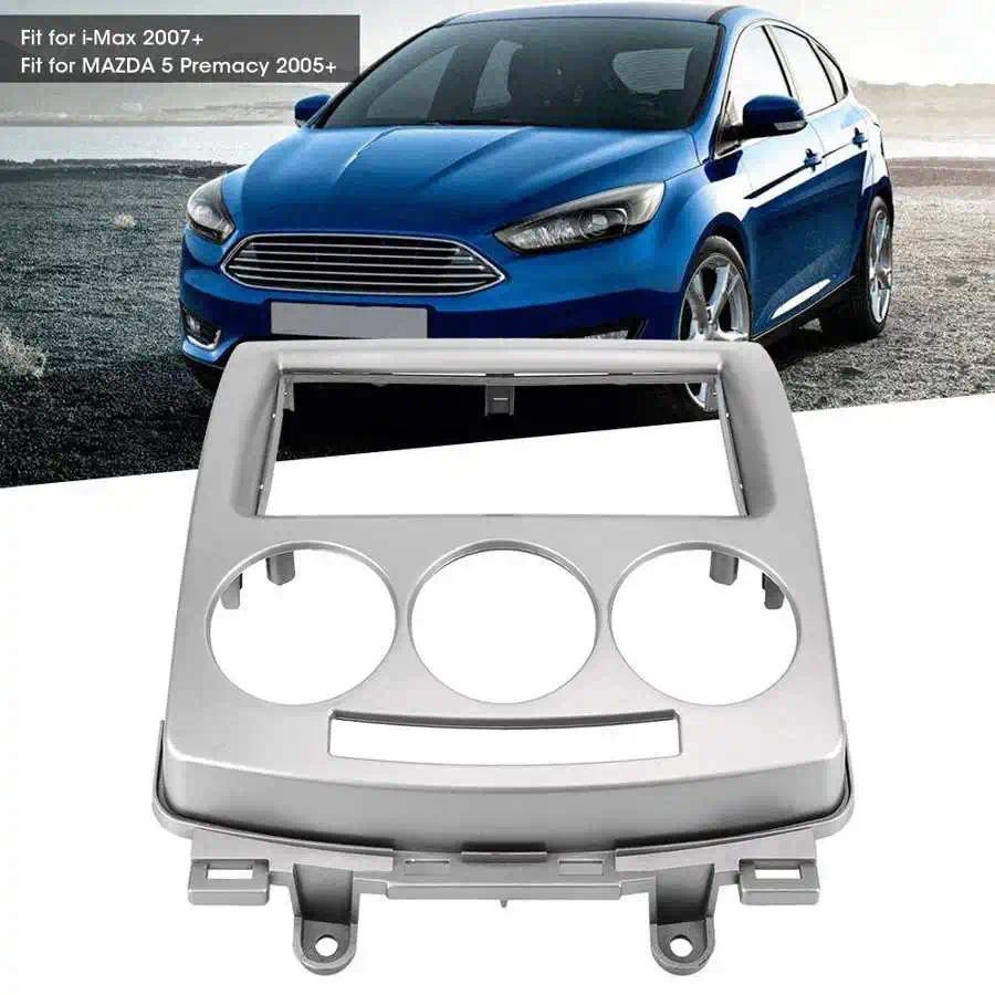 7in 2 Din รถวิทยุ Fascia Dash แผงกรอบ DVD นําทางกรอบสําหรับ FORD i-Max 2007 + สําหรับ MAZDA 5 Premac