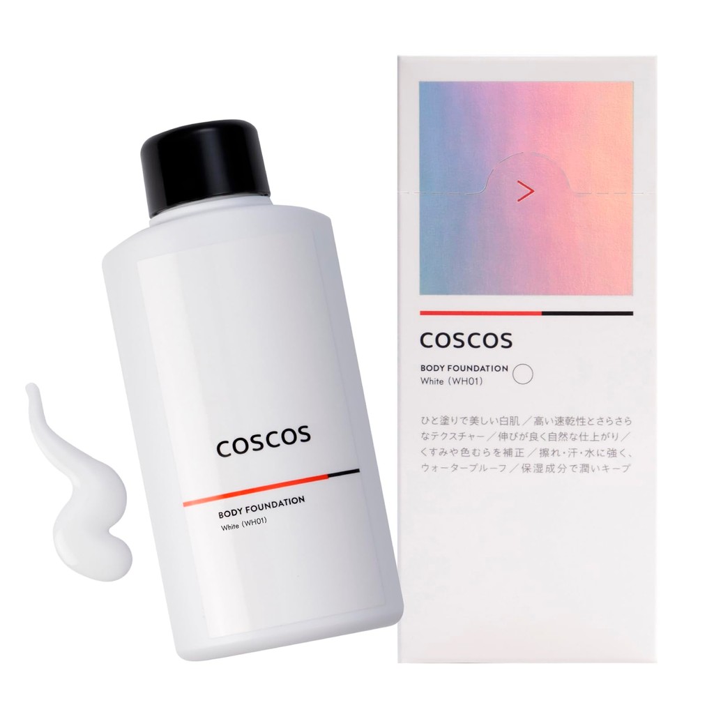 COSCOS Body Foundation Tone-up Cream กันน้ํา UV CICA คอสเพลย์
