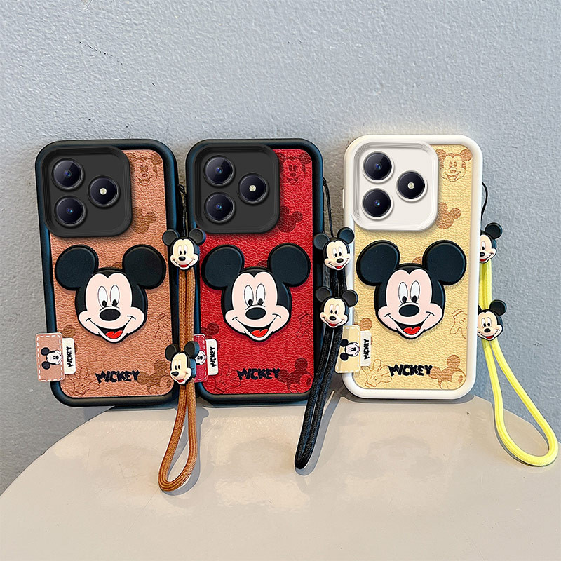 เคส realme note 60 เคส realme c63 c61 เคสโทรศัพท์หนังการ์ตูนสําหรับ