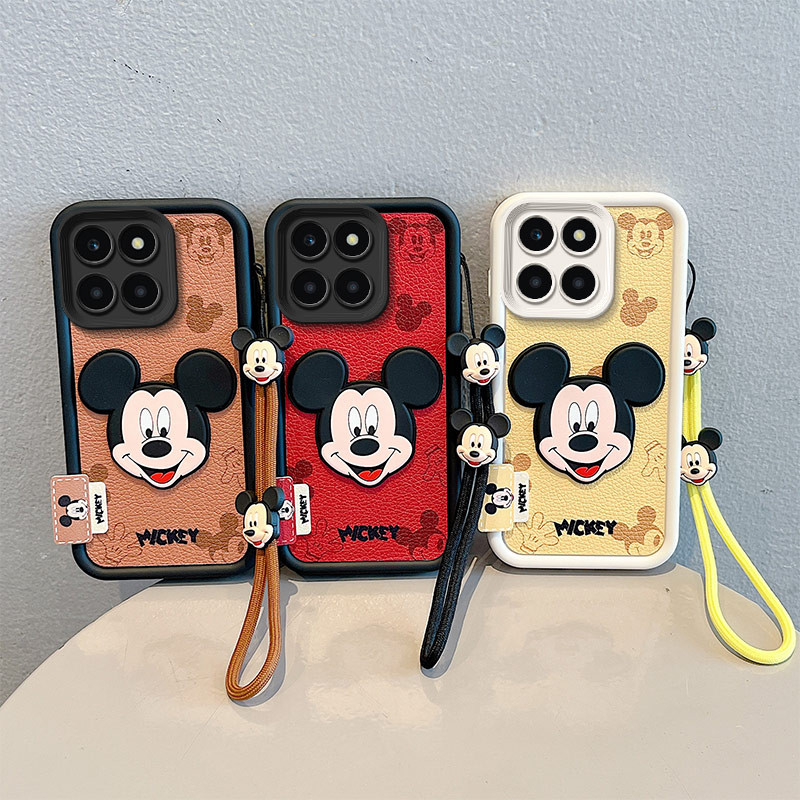 เคส honor x8c เคสโทรศัพท์หนังลายการ์ตูนสําหรับ