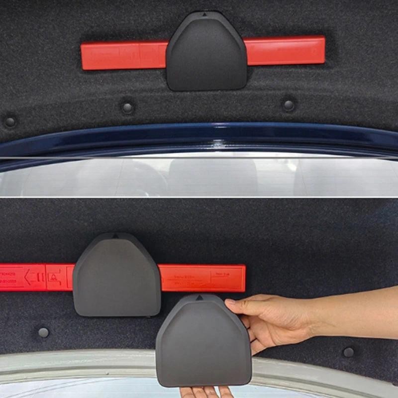 51497383584 รถ Trunk คําเตือนฉุกเฉินสามเหลี่ยมวงเล็บคงที่สําหรับ BMW G42 G20 G28 G11 สามเหลี่ยมป้ายเ
