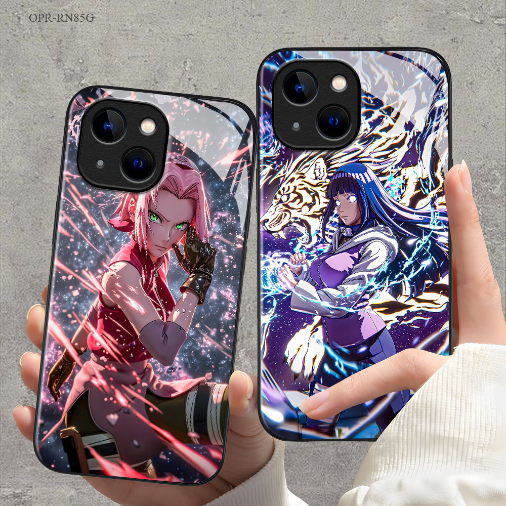 OPPO Reno 8 8Z 7 7Z 6Z 6 5 4 2F F11 F9 F7 F5 Pro Youth 4G 5G เคสออปโป้ Hat Boy Glass Case BL