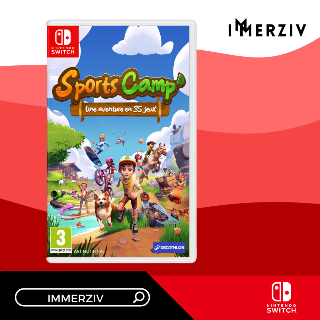 (PRE-ORDER 23 OCT 2025) SWITCH SPORTS CAMP: A 35 GAMES ADVENTURE (R2/EU) (GAME) (ENG)