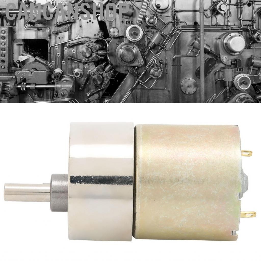Cancanshop DC Motor Gear XD? 37GB520 REDUCTION MINI CW/CCW สำหรับอุปกรณ์การผลิตอิเล็กทรอนิกส์เครื่อง