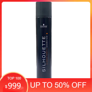 silhouette schwarzkopf ของแท้100% ของใหม่ชวาร์สคอฟ ซีลูเอทท์สเปรย์ฝุ่น500มล มูส200มล สเปรย์แข็ง200มล
