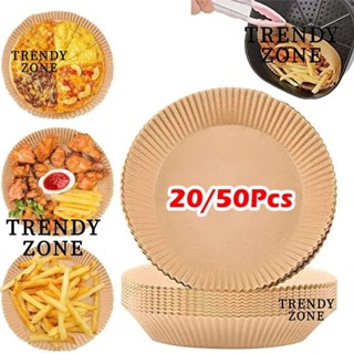 TRENDYZONE 20/50 ชิ้นกระดาษทอดอากาศ,กันน้ําไม่ติดกระดาษอบ,กร…